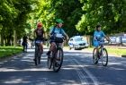 Rowerzyści biorący udział w Małopolska Tour