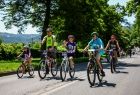 Rowerzyści biorący udział w Małopolska Tour