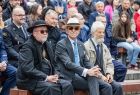 Radny Jan Wiesław Duda na widowni.