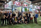 Zdjęcie prezentuje stoisko Małopolski podczas targów rowerowych