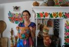Malowane kwiaty w Zalipiu zachwycają i inspirują. 62 edycja konkursu „Malowana Chata”