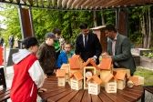 Otwarcie ogrodu sensorycznego w szpitalu w Radziszowie