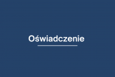 Przejdź do: Oświadczenie ws. kłamliwych informacji wygłoszonych w Sejmie RP