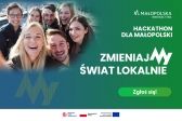 Przejdź do: Ruszyła rekrutacja do drugiej edycji Hackathonu dla Małopolski – czas na innowacyjne pomysły mieszkańców