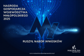 Trwa nabór wniosków do Nagrody Gospodarczej Województwa Małopolskiego 2025!