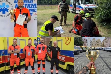 Przejdź do: Ratownicy z Krakowa na podium mistrzostw w Jeleniej Górze