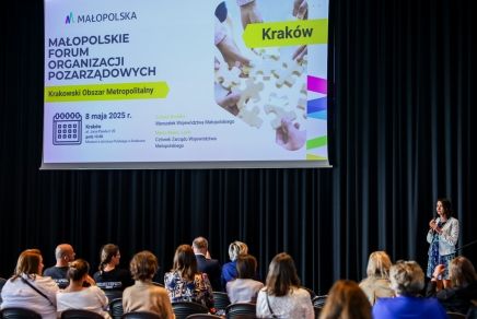 Przejdź do: Rozpoczął się cykl szkoleń dla NGO w ramach Małopolskiego Forum Organizacji Pozarządowych