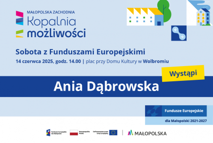 Przejdź do: 14 czerwca Fundusze Europejskie zawitają do Wolbromia