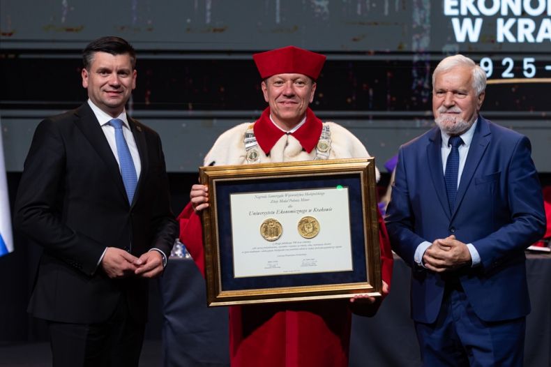 Złota Polonia Minor dla Uniwersytetu Ekonomicznego w Krakowie