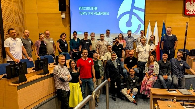 Spotkanie w sprawie strategii turystyki rowerowej.