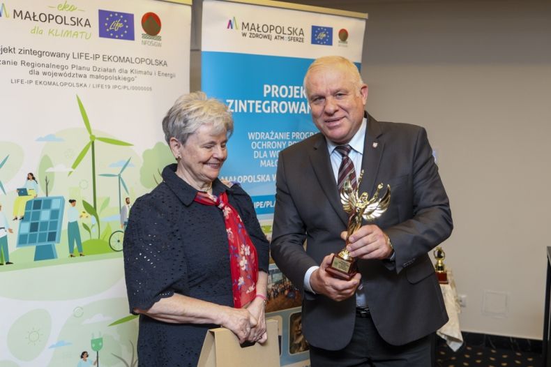 Zdjęcie z finału XL Olimpiady Wiedzy Ekologicznej, który odbył się 7 czerwca 2025 roku w Krynicy Zdroju.