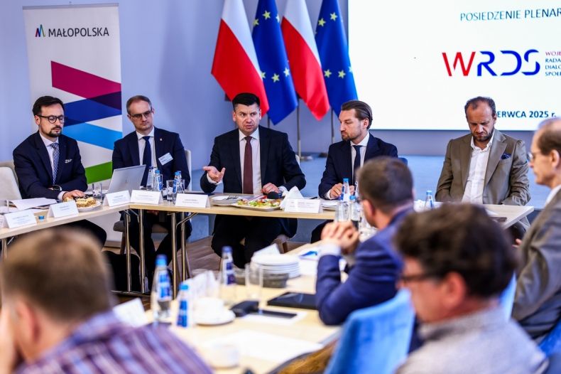 Posiedzenie małopolskiej WRDS