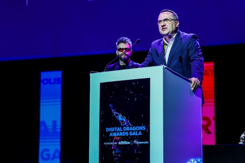 Zdjęcie z czternastej edycji Digital Dragons Conference 2025, która odbywa się w ICE Kraków.