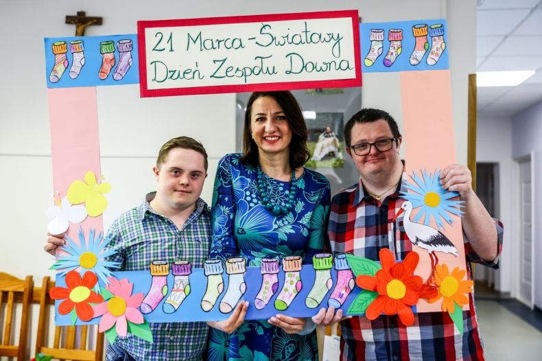 Nie tylko pierwszy dzień wiosny. Spotkanie z podopiecznymi Polskiego Stowarzyszenia na rzecz Osób z Niepełnosprawnością Intelektualną