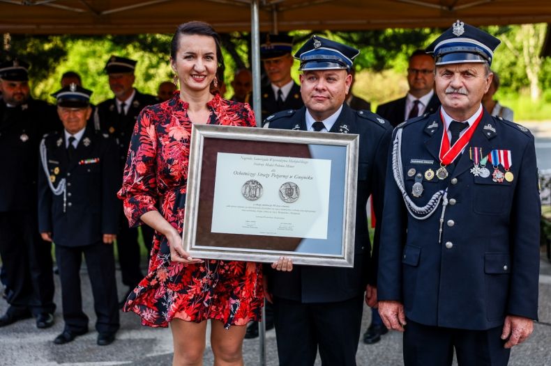 Polonia Minor za 90 lat służby strażackiej Strażackie święto w Gnojniku 