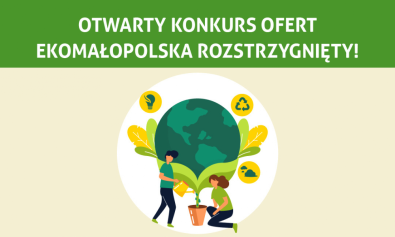 Grafika przedstawiająca ludzi wokół planety.