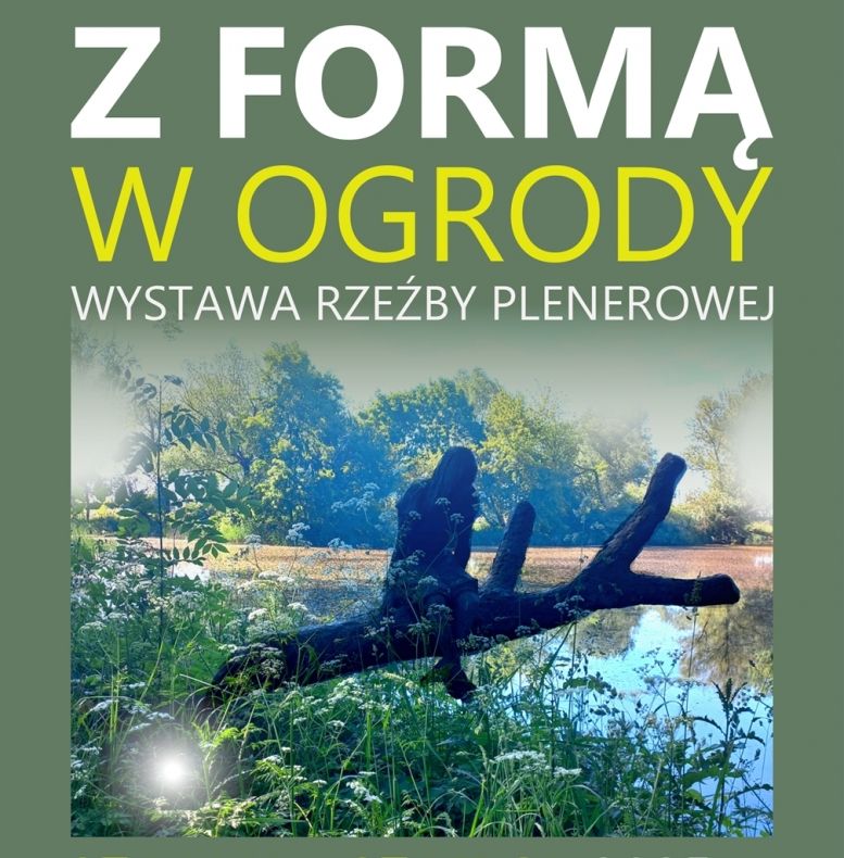 Grafika wystawy Z formą w ogrody