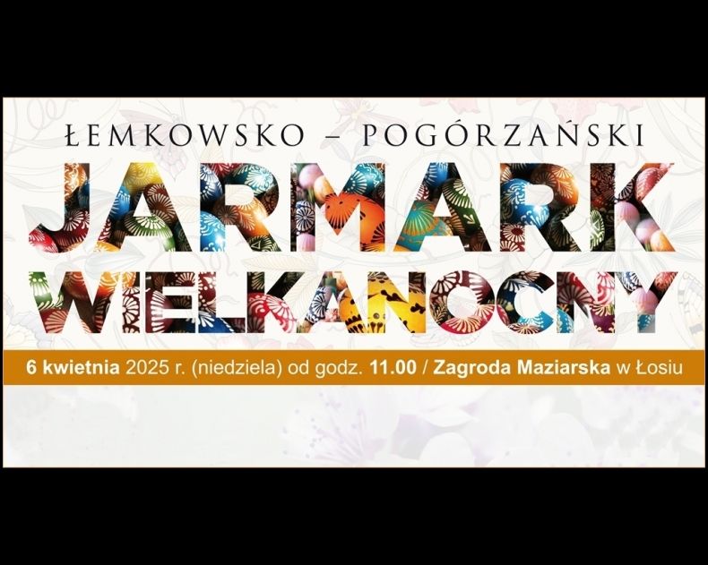 Grafika do plakatu Jarmark Wielkanocny