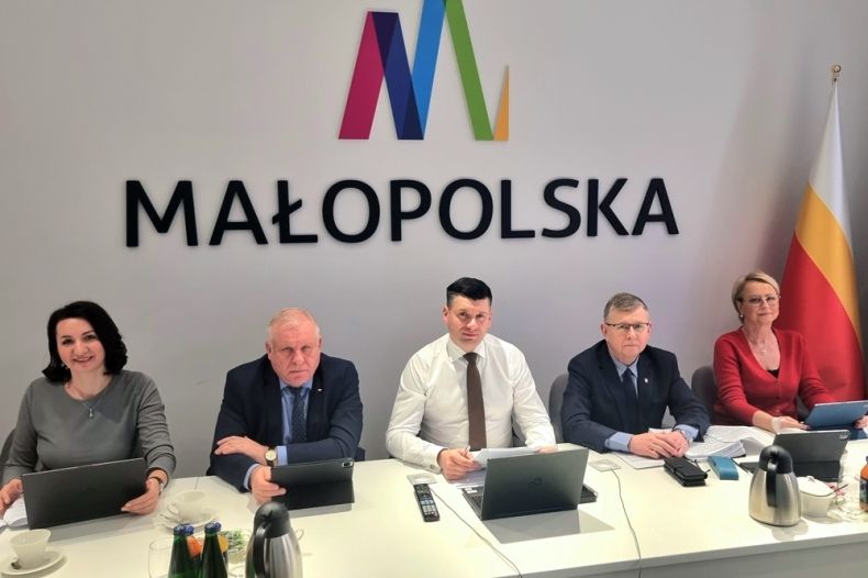 Zarząd w trakcie wtorkowego posiedzenia