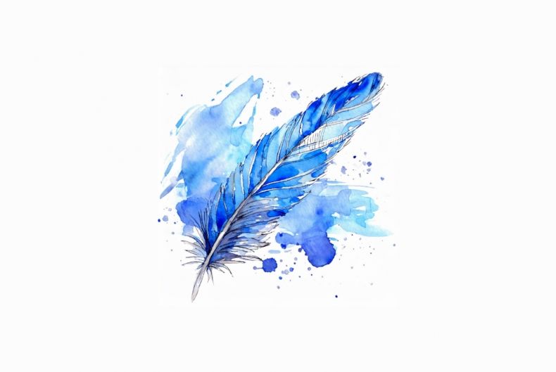 motyw piórka - grafika promująca wydarzenie