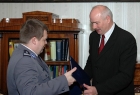 Mł. Insp. Andrzej Rokita i Marszałek Marek Nawara