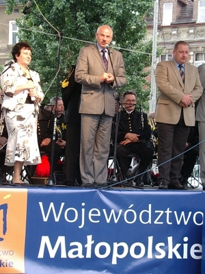 Marszałek Marek Nawara otwiera Święto Chleba