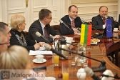 Przejdź do: Spotkanie marszałka z delegacją litewską