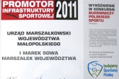 Przejdź do: Województwo małopolskie - promotor infrastruktury sportowej 2011