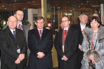 Leszek Zegzda, Grzegorz Lipiec, Adam Giersz, Witold Latusek i Katarzyna Sobierajska