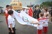 Przejdź do: Znicz młodzieżowej olimpiady młodzieży zapłonął w Wieliczce