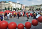 A tak korale prezentowały się na krakowskim Rynku...