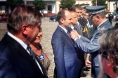Przejdź do: Złoty medal Zasłużony dla Policji dla marszałka Sowy