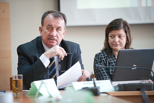 Od lewej: W.Kozak, A.Orzeł-Nowak