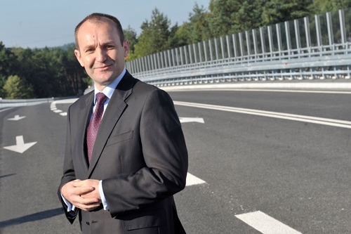 Minister S.Nowak i marszałek M.Sowa na jednym ze spotkań