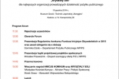 Przejdź do: XVII Małopolskie Forum Organizacji Pozarządowych - nabór zgłoszeń zakończony!