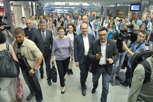 Premier Ewa Kopacz przyjechała do Małopolski