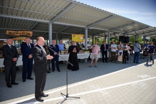 Bochnia z nowym placem targowym