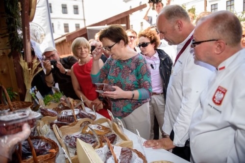 Małopolski Festiwal Smaku z udziałem premier Kopacz