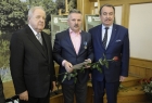 Odznaka honorowa dla Stanisława Iwulskiego