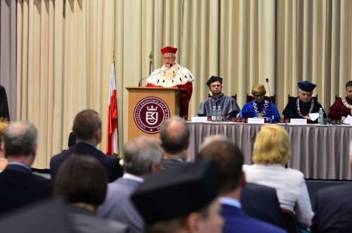 Uroczyste posiedzenie Senatu i Rad Wydziałów z okazji Dnia Uniwersytetu Ekonomicznego w Krakowie