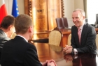 Ambasador Irlandii po raz pierwszy w Krakowie