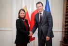 Ambasador Finlandii z wizytą u marszałka Krupy