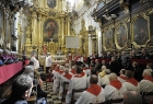 msza święta w Bazylice św. Floriana w Krakowie