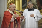 msza święta w Bazylice św. Floriana w Krakowie