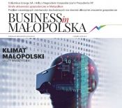 Zdjęcie przedstawia okładkę periodyku Business in Małopolska, nr 19