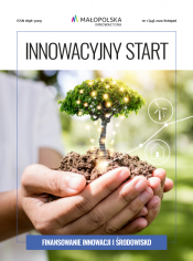 Okładka publikacji "Innowacyjny Start nr 1 (49) 2020 listopad - Finansowanie innowacji i środowisko"