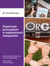 Okładka Publikacji - Organizacje Pozarządowe w Województwie Małopolskim