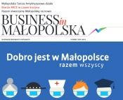 Zdjęcie przedstawia okładkę periodyku Business in Małopolska, NR 15