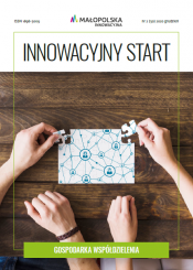 Innowacyjny Start nr 2 (50) 2020 grudzień - Gospodarka współdzielenia