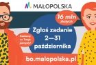 Grafika zachęcająca do zgłaszania projektów w ramach BO Małopolska